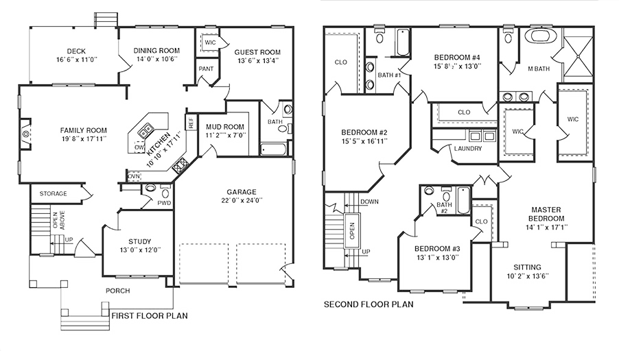 FloorPlans for South Rivers' belgrade