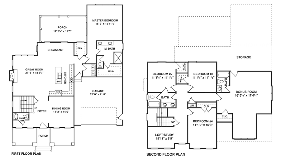 FloorPlans for belmont
